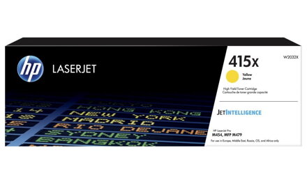 HP 415X (W2032X) Yellow - originál