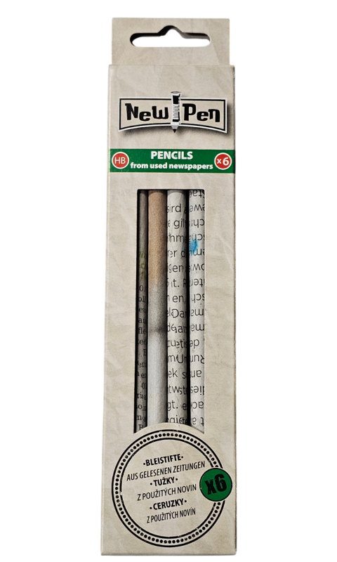 Newpen eco - ceruzky čierne (6ks/bal) HB Newpen eco - ceruzky čierne (6ks/bal) HB
