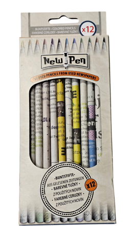 Newpen eco - ceruzky farebné (12ks/bal)
