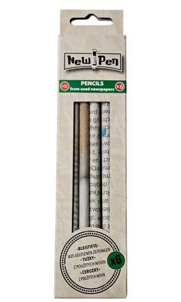 Newpen eco - ceruzky čierne (6ks/bal) HB